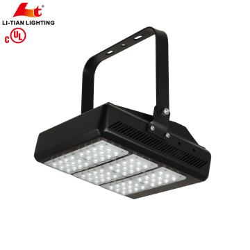 UL CUL DLC certificada CREE3030 150W Shoebox Design Luz de Inundação LED